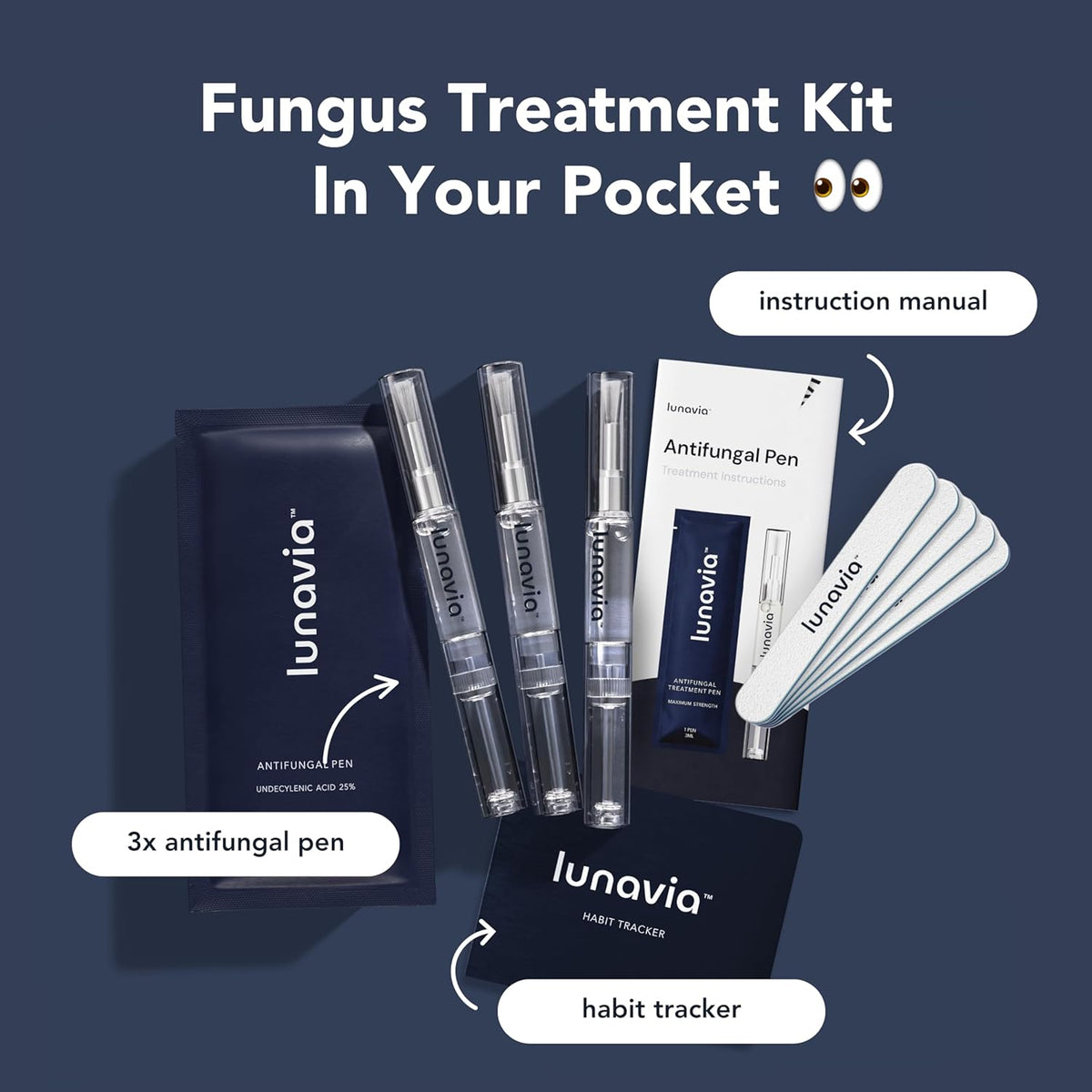 Lunavia™ Daily Care Pen, Formulated with Undecylenic Acid